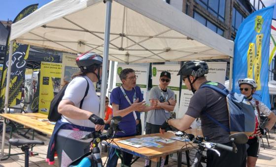 Stand CBL / tour de France j-90 le 18/04/26