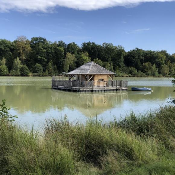 Cabanes sur l'eau à Joncherey Cabanes sur l'eau à Joncherey
