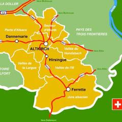 Carte Sundgau