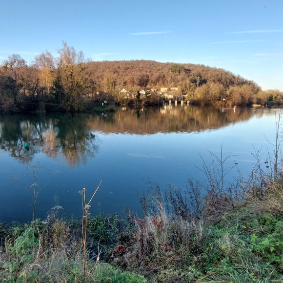 Confluent Allan Doubs Canal Rhin Rhone