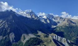 Vue sur la Meije