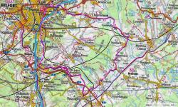 Danjoutin - Glacis - Fontenelle - Bourogne