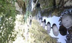 Pas japonais gorges du Doubs