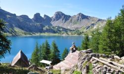 Le lac d'Allos