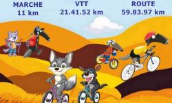 Affiche ronde des Loups