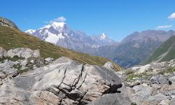 Le Mont Blanc depuis la Combe de la Neuva