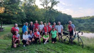 Balade nocturne cyclo 18 juin 2025 étang Réchal Balade nocturne cyclo 18 juin 2025 étang Réchal