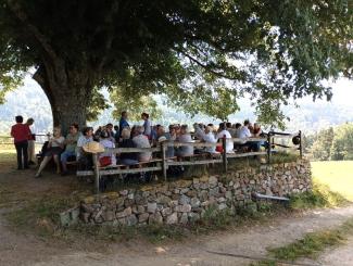 60 Cébélistes au refuge Berglusthaus pour la rencontre avec le Hohbühl 60 Cébélistes au refuge Berglusthaus pour la rencontre avec le Hohbühl