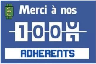 LOGO pour fêter le 1000 ieme adhérent 