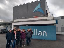 Participants à la visite du plateau technique BIO-ALLAN (12 participants)