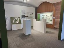 Musée Histoire de Belfort : secteur Age de fer avec le poignard de Meroux 