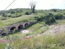 Fort du Mont-Vaudois : Façade Ouest rénovée