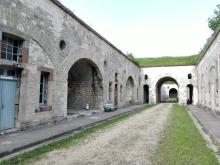 Fort du Mont-Vaudois : Intérieur du Fort 