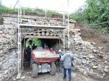 Fort du Mont-Vaudois : passage en restauration par l'association les Amis du Fort du Mont-Vaudois. 