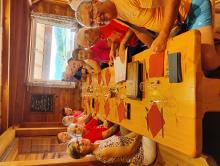 Repas marcaire à l'auberge du pied du Hohneck