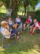 Après l'effort le réconfort. 
