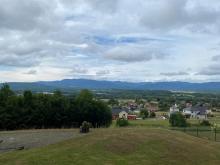 Evette Salbert la vue des Vosges