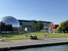La géode à la Cité de la Villette