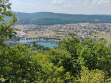 Belvédère de Mandeure: Panorama sur la vallée du Doubs