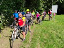 Un pied en France et l'autre en Suisse