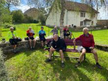 Borey: le casse croute à la fontaine