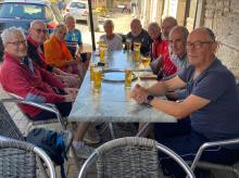 Villersexel : petit moment convivial après l'effort