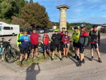 Au départ d'Oppenans