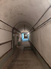 Maginot  Four-A-Chaux :Galerie souterraine accessible depuis l'entrée des hommes 