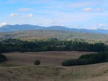 Frahier: la vue des vosges chere à René Bonnet